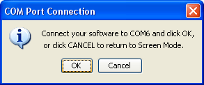 COM Port Connection